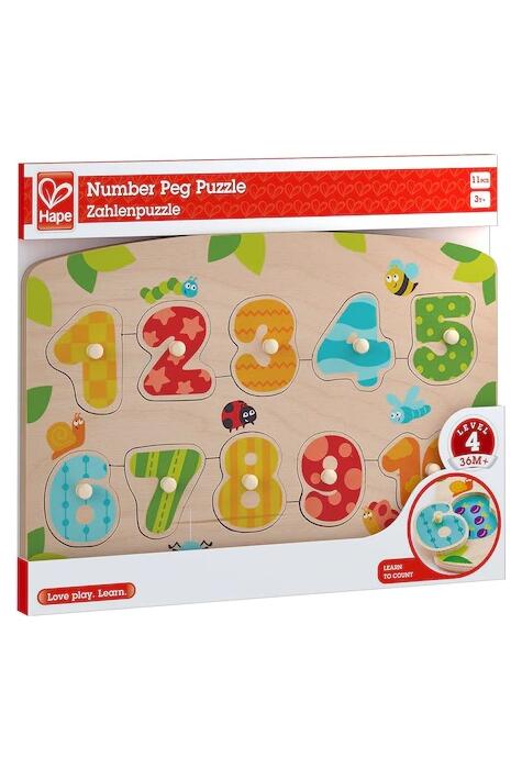 Copertă produs Puzzle Numere, 11 piese