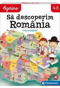 Copertă produs Agerino „Să descoperim România” - joc educativ
