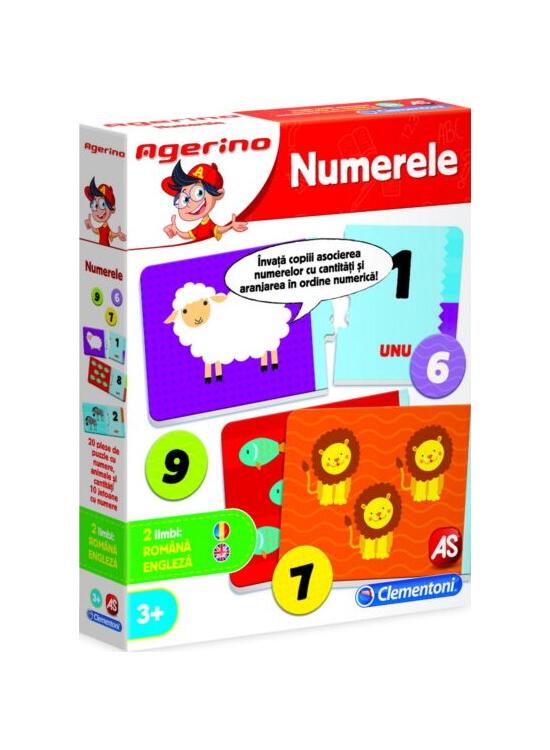 Copertă produs Agerino &bdquo;Numerele&rdquo; - joc educativ - gallery big 1