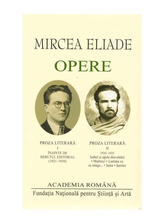 Copertă produs Mircea Eliade. Opere (Vol. I-II) - gallery big 2