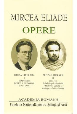 Copertă produs Mircea Eliade. Opere (Vol. I-II)