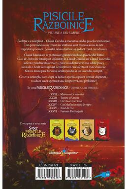 Copertă produs Pisicile războinice. Viziunea din umbre. R&acirc;ul de foc (Vol. 35)