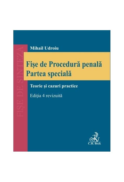 Copertă produs Fișe de Procedură penală. Partea specială