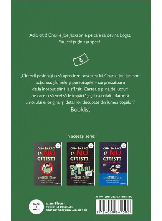 Copertă produs Cum să faci să NU citești dar să te umpli de bani: Ghidul lui Charlie Joe Jackson (Vol. 4) - gallery big 2