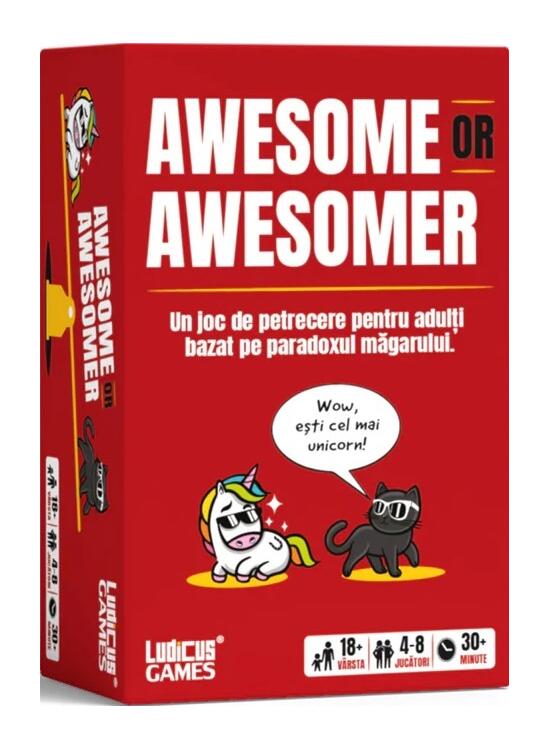 Copertă produs Awesome or Awesomer. Paradoxul măgarului - Joc de petrecere - gallery big 1