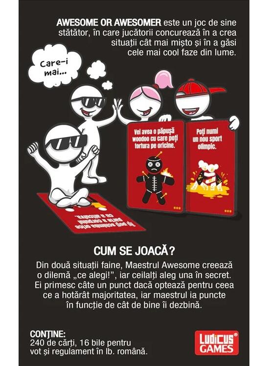 Copertă produs Awesome or Awesomer. Paradoxul măgarului - Joc de petrecere - gallery big 2