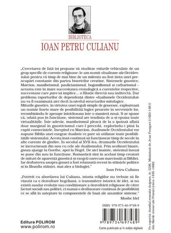 Copertă produs Gnozele dualiste ale Occidentului - gallery big 2