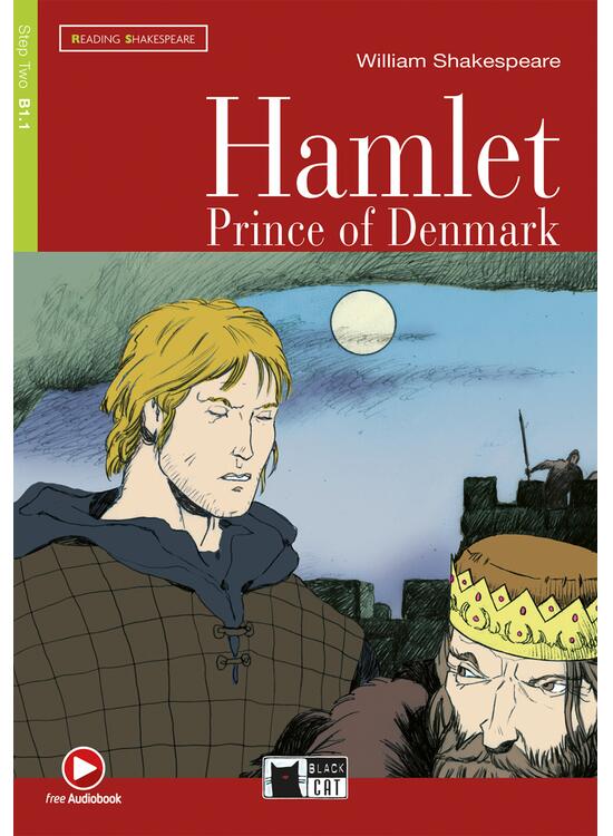 Copertă produs Hamlet, Prince of Denmark + audio CD (B1.1) - gallery big 1
