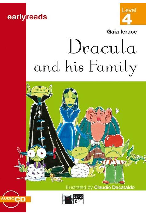 Copertă produs Level 4: Dracula and his Family + audio CD (Early A1)