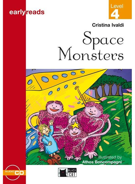 Copertă produs Level 4: Space Monsters + audio CD (Early A1) - gallery big 1
