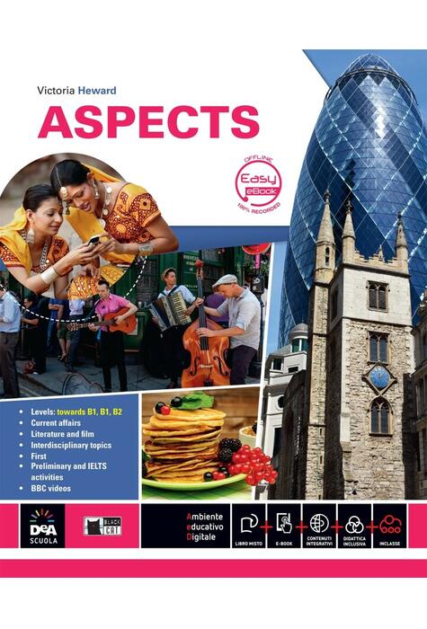 Copertă produs Aspects. Student's Book + Easy eBook (B1/B2)