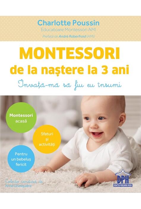 Copertă produs Montessori de la naștere la 3 ani