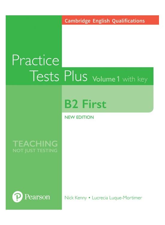 Copertă produs Cambridge English Qualifications: B2 First Volume 1 Practice Tests Plus with key Pocket Book - gallery big 1