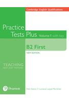 Cambridge English Qualifications: B2 First Volume 1 Practice Tests Plus with key Pocket Book