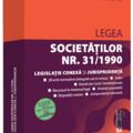 Copertă produs Legea societăților nr. 31/1990, legislație conexă și jurisprudență (Decembrie 2023) - gallery small 