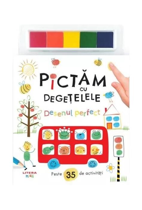 Copertă produs Pictăm cu degețelele
