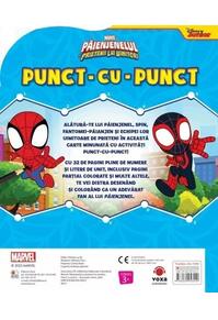 Copertă produs Disney Junior. Marvel. Păienjenelul și prietenii lui uimitori. Punct-cu-punct