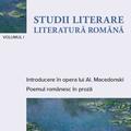 Copertă produs Studii literare. Literatură rom&acirc;nă (Vol. 1) - gallery small 