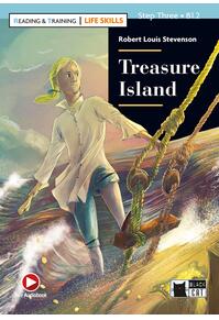 Copertă produs Treasure Island + Online Audio + App + DeA Link (Step Three B1.2)