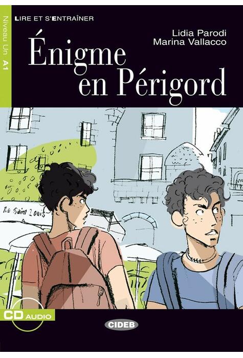 Copertă produs &Eacute;nigme en P&eacute;rigord + CD (Niveaux Un A1)