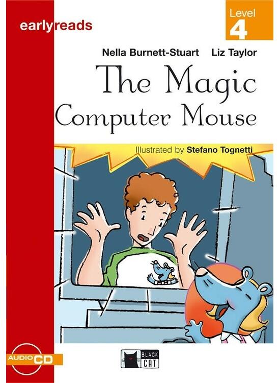 Copertă produs Earlyreads: The Magic Computer Mouse (Level 4) + Audio CD - gallery big 1
