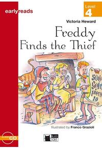 Copertă produs Earlyreads: Freddy Finds the Thief (Level 4) + Audio CD