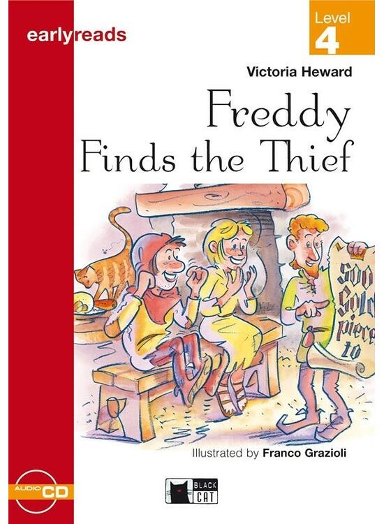 Copertă produs Earlyreads: Freddy Finds the Thief (Level 4) + Audio CD - gallery big 1