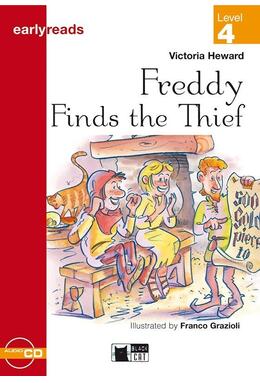 Copertă produs Earlyreads: Freddy Finds the Thief (Level 4) + Audio CD