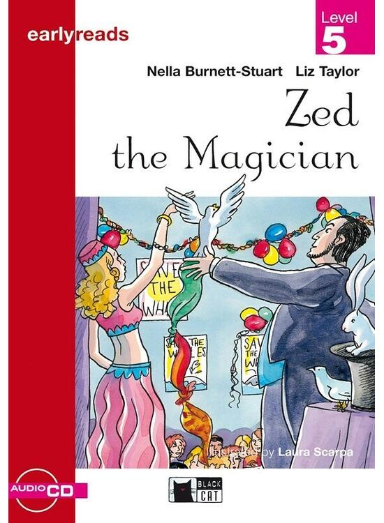 Copertă produs Earlyreads: Zed the Magician (Level 5) + Audio CD - gallery big 1