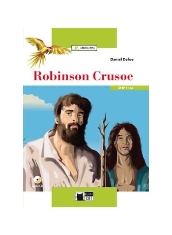 Copertă produs Robinson Crusoe + CD (Step 1 - A2) - gallery big 1