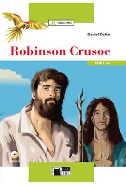 Copertă produs Robinson Crusoe + CD (Step 1 - A2)
