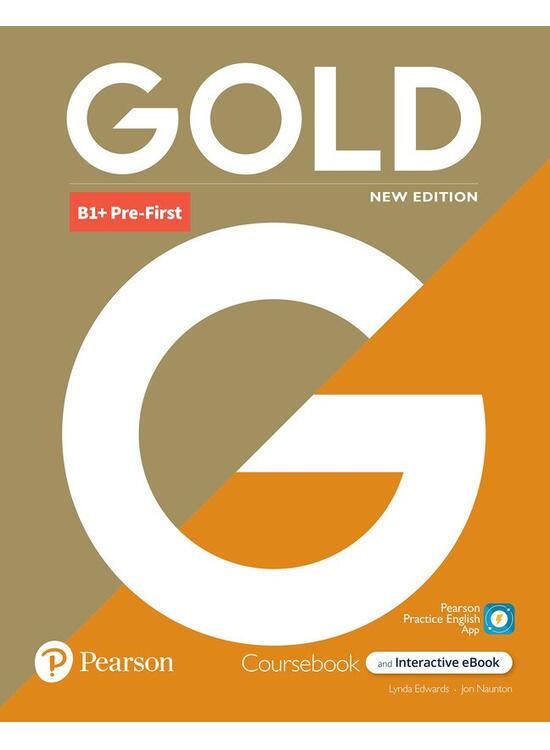 Copertă produs Gold B1+ Pre-First New Edition Coursebook with Interactive eBook - gallery big 1