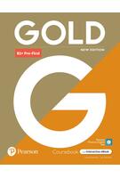 Gold B1+ Pre-First New Edition Coursebook with Interactive eBook