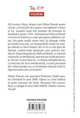 Copertă produs Mă numesc Roşu (Top 10+)