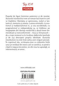 Copertă produs Bastarda Istanbulului (Top 10+)
