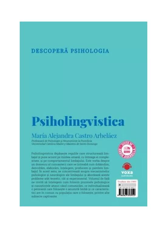 Copertă produs Psiholingvistica (Vol. 39) - gallery big 2