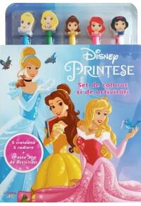 Copertă produs Disney Prințese. Set de colorat și de activități