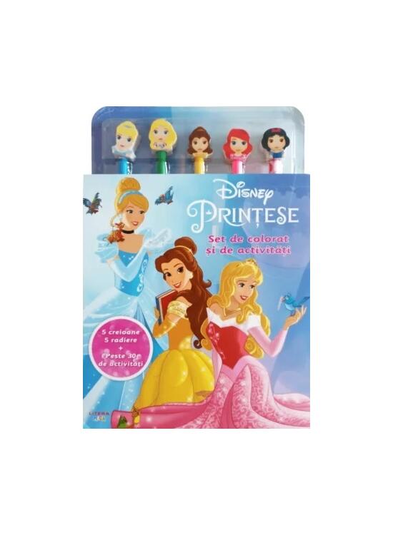 Copertă produs Disney Prințese. Set de colorat și de activități - gallery big 1