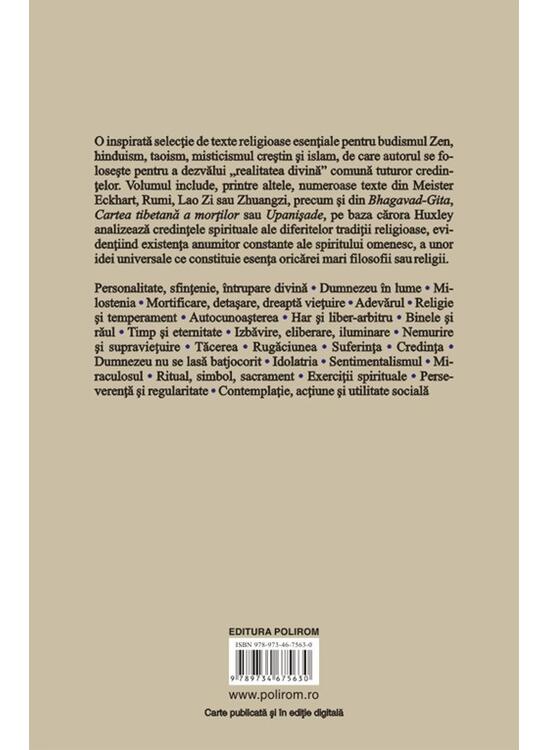 Copertă produs Filosofia perenă - gallery big 2