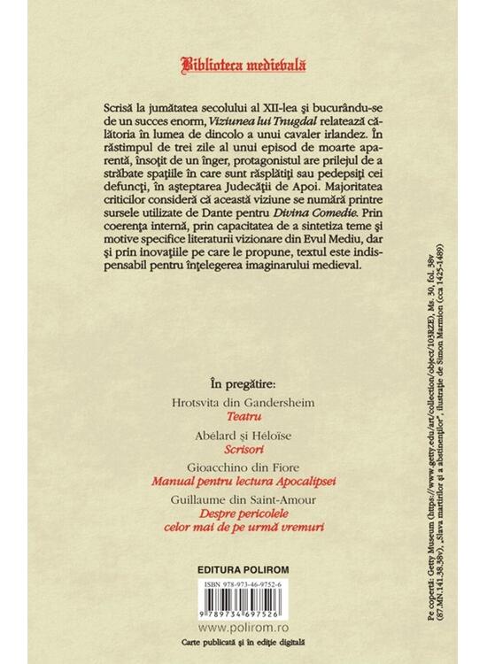 Copertă produs Viziunea lui Tnugdal - gallery big 2