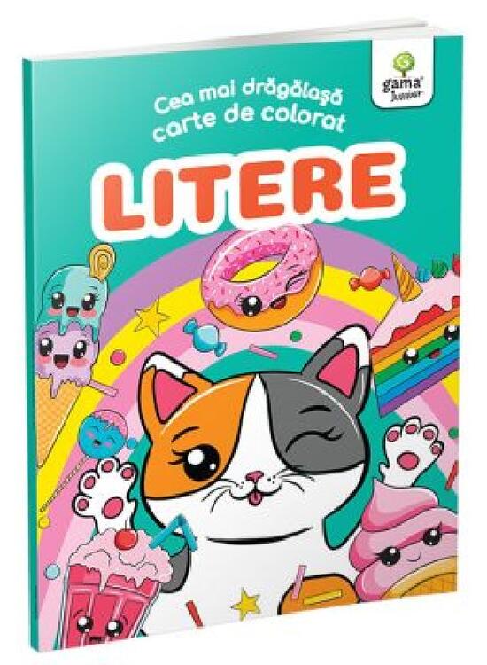 Copertă produs Cea mai drăgălașă carte de colorat. Litere - gallery big 1