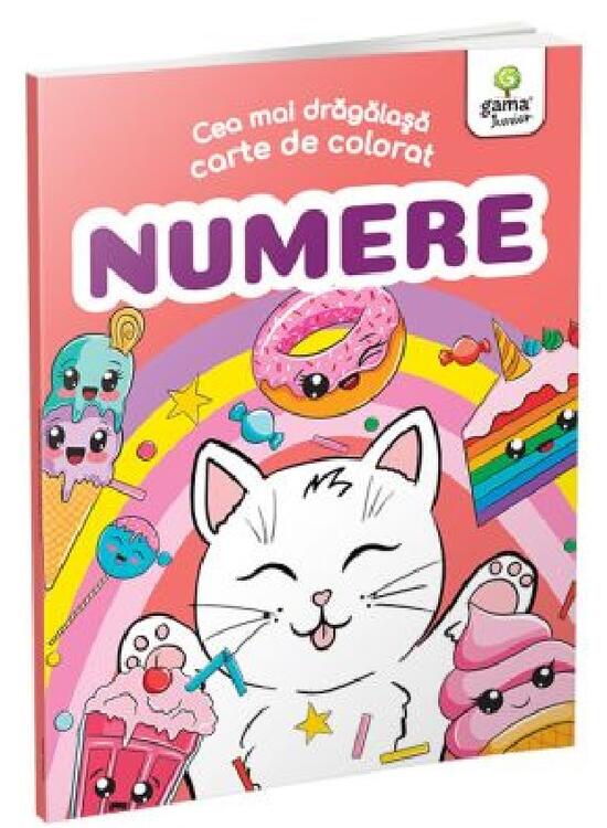 Copertă produs Cea mai drăgălașă carte de colorat. Numere - gallery big 1