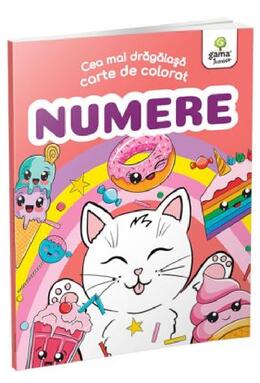 Copertă produs Cea mai drăgălașă carte de colorat. Numere