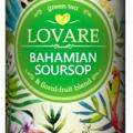 Copertă produs Tub de ceai Lovar&eacute; - Bahamian Soursop: Amestec de ceai verde, soursop (graviola) și petale de flori 80 g - gallery small 