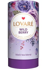 Copertă produs Tub de ceai Lovar&eacute; - Wild Berry: Amestec de ceai negru și fructe de pădure 80 g