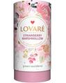 Copertă produs Tub de ceai Lovar&eacute; - Strawberry Marshmallow: Amestec de ceai verde, căpșuni și petale de albăstrele 80 g - thumb 1