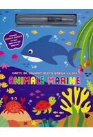 Imagine produs Animale marine. Carte de colorat reutilizabilă cu apă