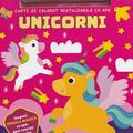 Copertă produs Unicorni. Carte de colorat reutilizabilă cu apă - gallery small 
