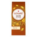 Copertă produs Cutie ceai cu frunze &icirc;ntregi Lovar&eacute; - Golden Ceylon: ceai negru de Ceylon 80 g - gallery small 