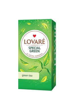 Copertă produs Cutie ceai cu 24 pliculețe Lovar&eacute; - Special Green: ceai verde premium 48 g